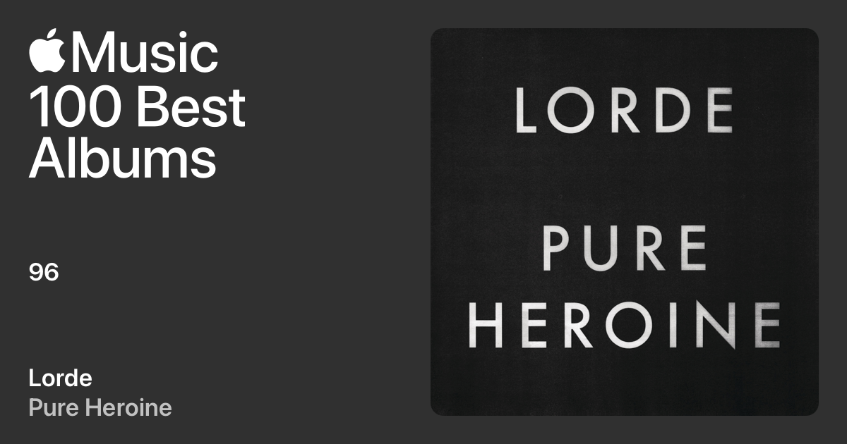 Pure Heroine by Lorde